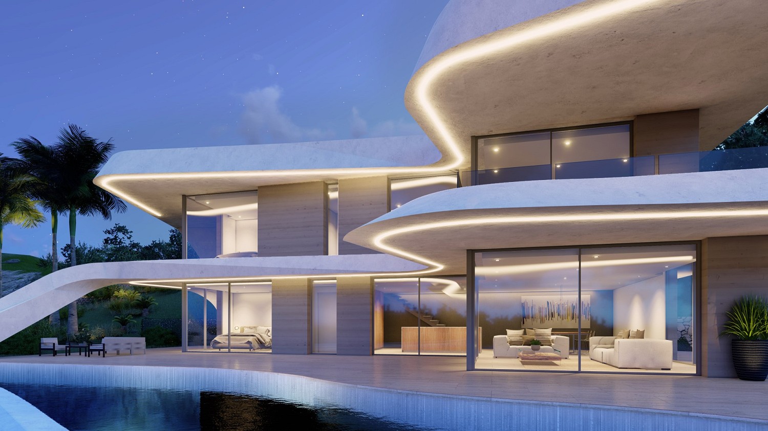 Foto Superbe villa design à Jávea