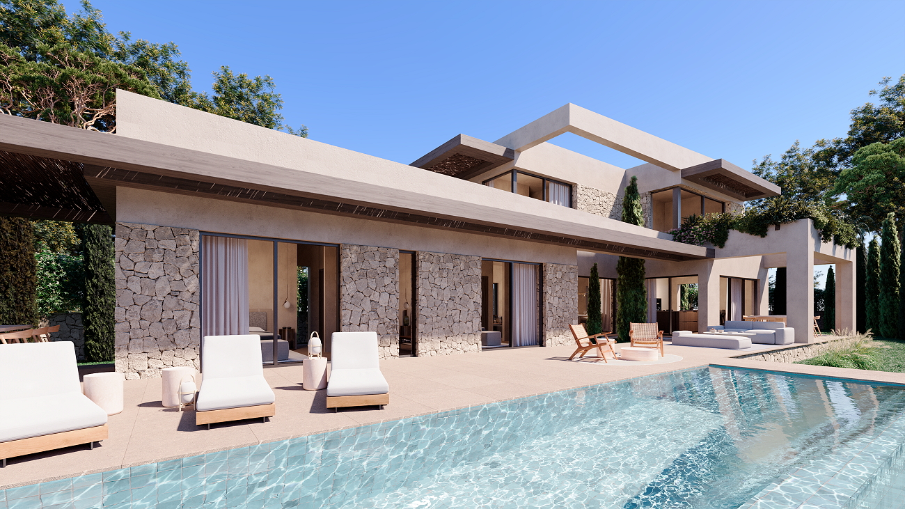 Foto Villa moderne avec terrasses sur la Costa Blanca