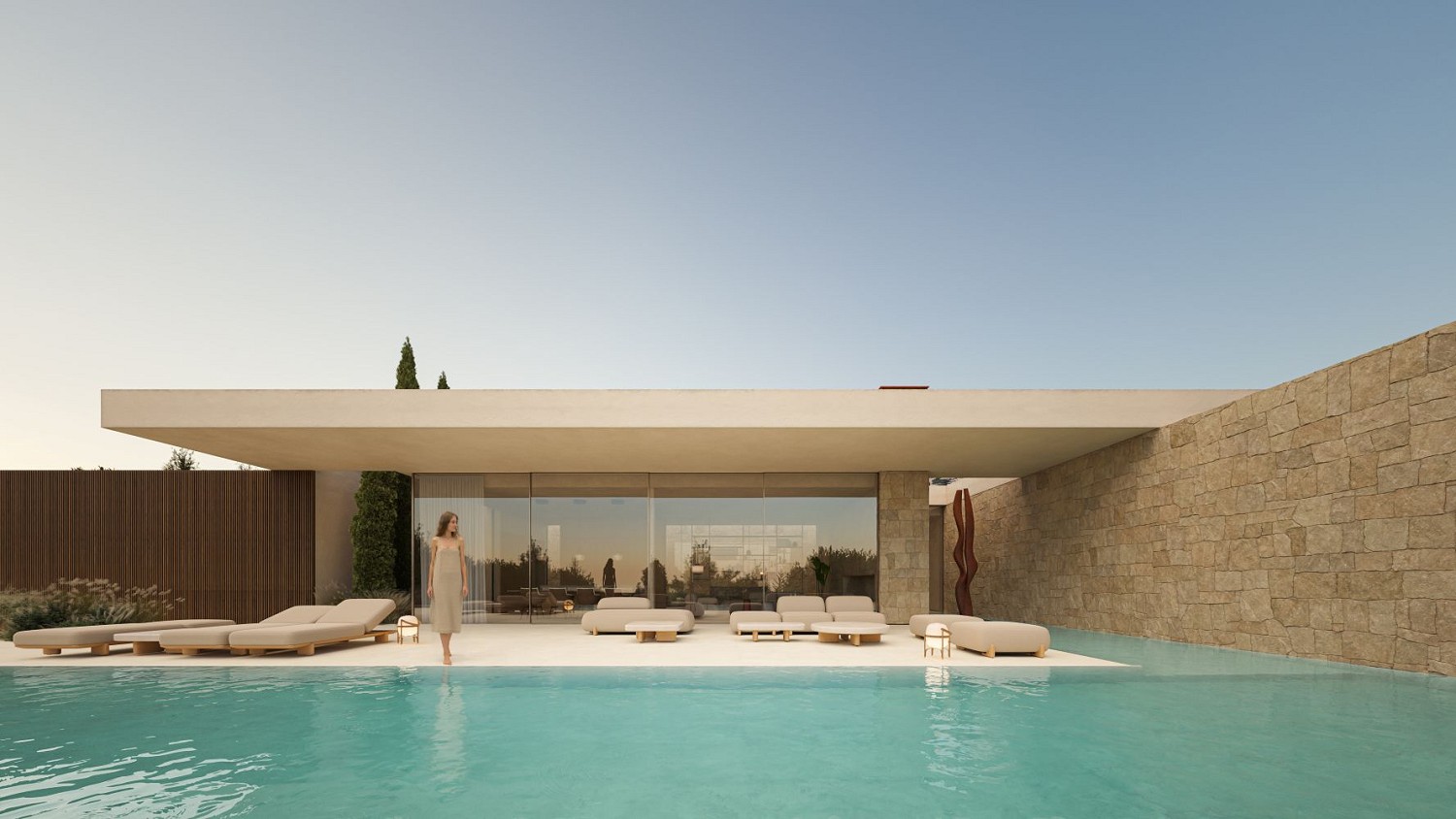 Foto Contemporary Villa in Moraira