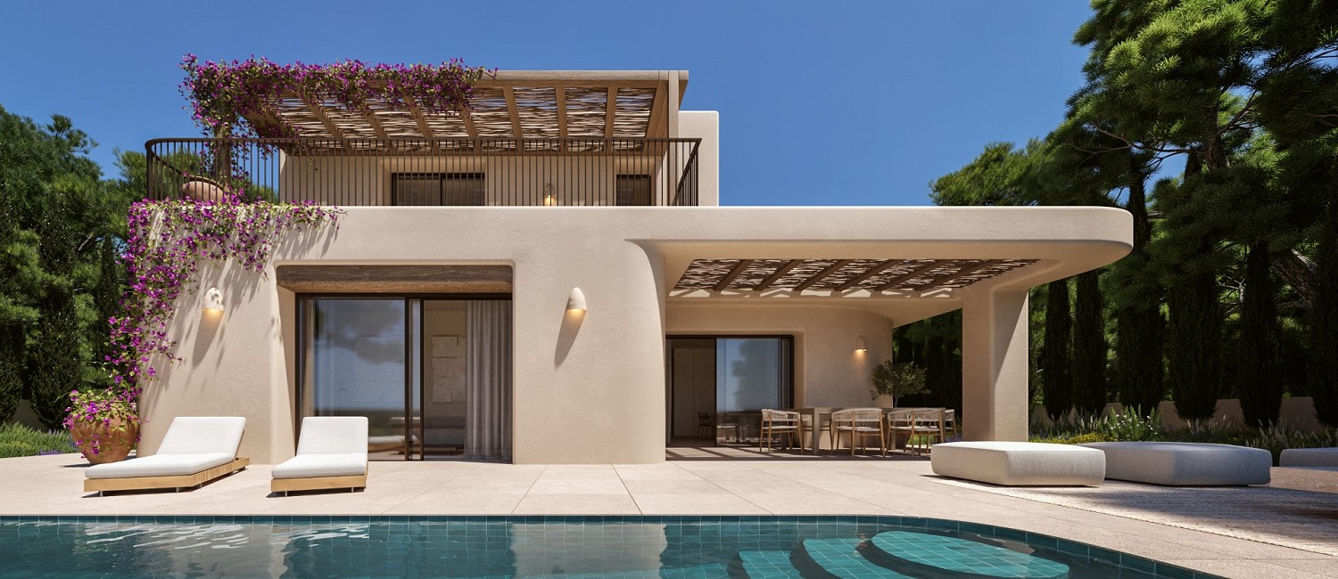 Foto Villa méditerranéenne exclusive avec vue sur la mer à Jávea