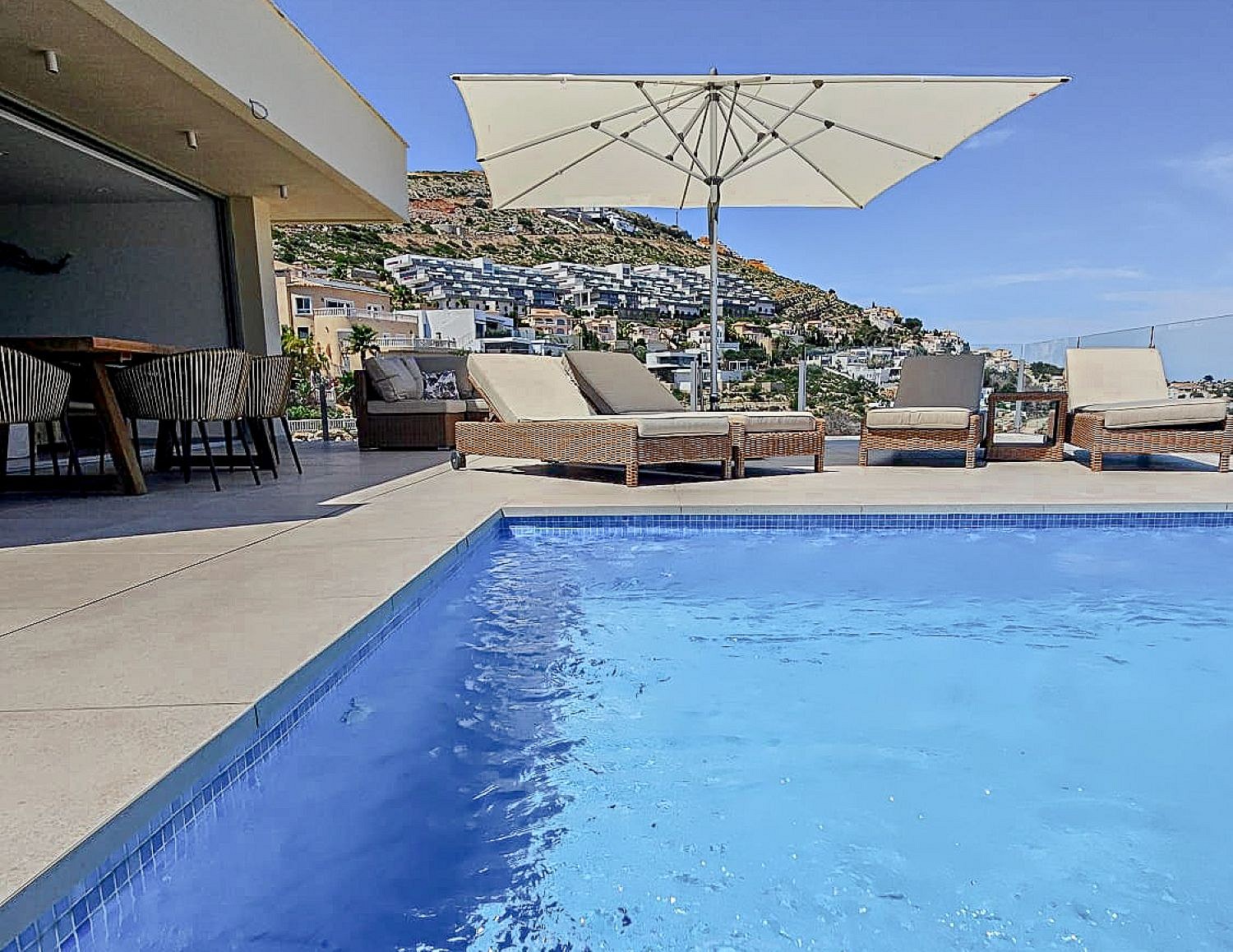 Foto Incroyable villa à Benitachell avec vue panoramique sur la mer