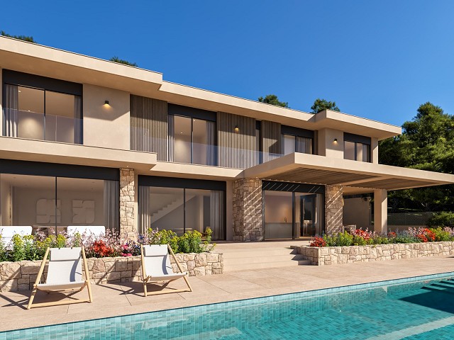 Villa moderne avec vue sur la mer à Torre Ambolo, Jávea