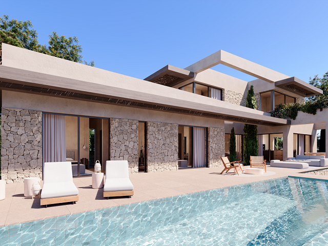 Villa moderne avec terrasses sur la Costa Blanca