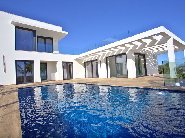 Villa luxueuse et calme à Moraira avec vue sur la mer